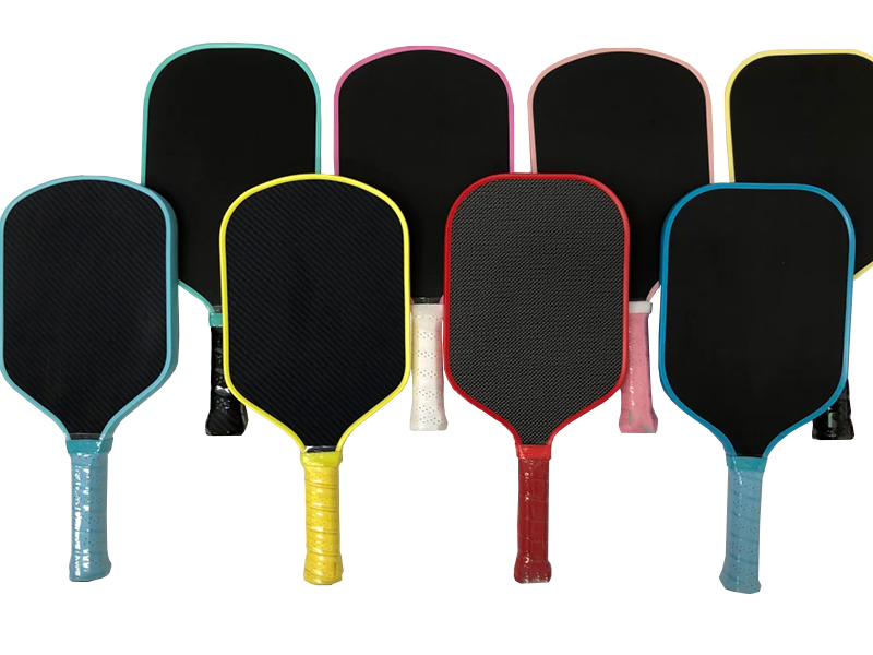 Custom 13/14/16mm Thermoformed Cold-pressed Carbon Fiber Pickleball Paddle PP Honeycomb