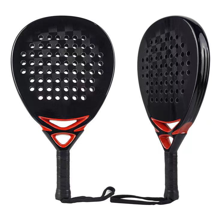 Teardrop Padel Racket Full Carbon Fiber Padel Racket Beach Tennis Racket Carbon Racket DD0128